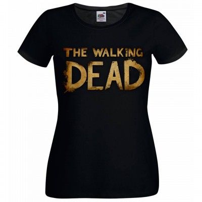 Дамска тениска на THE WALKING DEAD - game logo